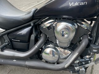 2012 Kawasaki VN900 Vulcan, фиолетовый, 490000 рублей, вид 5