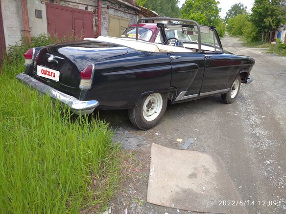 1964 ГАЗ 21 «Волга» 21Л, чёрный, 900000 рублей - вид 4