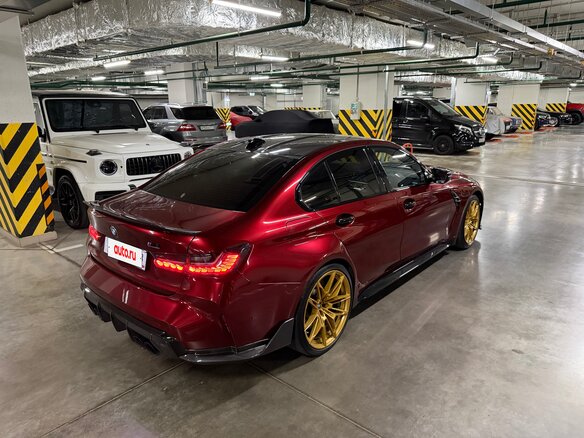 2021 BMW M3 Competition Package VI (G80), чёрный, 8500000 рублей - вид 3