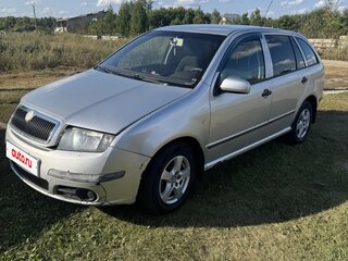 2007 Skoda Fabia I Рестайлинг, серебристый, 290000 рублей, вид 1