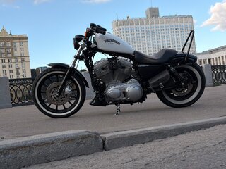 2007 Harley-Davidson Sportster 883, белый, 780000 рублей, вид 3