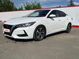 2020 Nissan Sentra VIII (B18), белый, 1950000 рублей, вид 2
