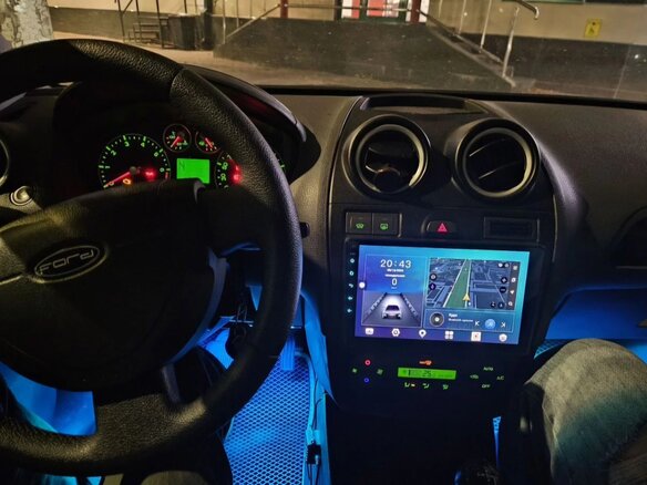 2006 Ford Fiesta Mk5, зелёный, 385000 рублей - вид 6