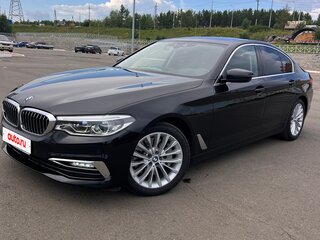 2019 BMW 5 серии 530i xDrive VII (G30/G31/G38), чёрный, 4120000 рублей, вид 1