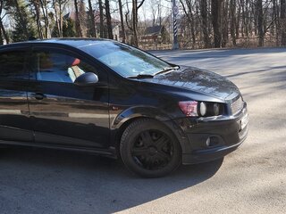 2015 Chevrolet Aveo II, чёрный, 620000 рублей, вид 3