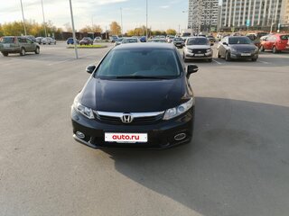 2012 Honda Civic IX, чёрный, 1290000 рублей, вид 1