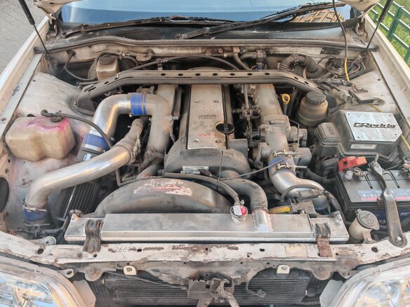2000 Toyota Mark II VIII (X100), белый, 1100000 рублей - вид 8