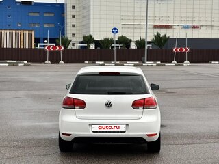 2011 Volkswagen Golf VI, белый, 599000 рублей, вид 4