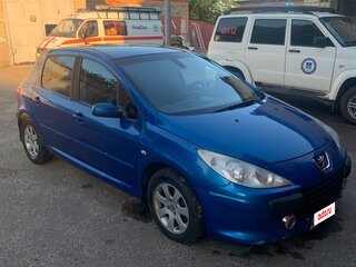 2007 Peugeot 307 I Рестайлинг, синий, 340000 рублей, вид 3