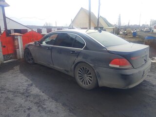 2002 BMW 7 серии 745i IV (E65/E66), чёрный, 400000 рублей, вид 3