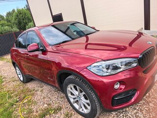 2015 BMW X6 30d II (F16), красный, 3200000 рублей, вид 1