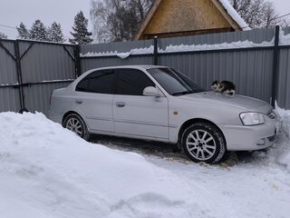 2010 Hyundai Accent ТагАЗ II, серебристый, 580000 рублей, вид 2