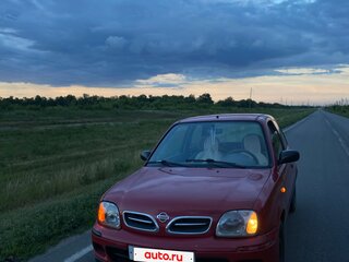 2001 Nissan Micra II (K11), красный, 190000 рублей, вид 2