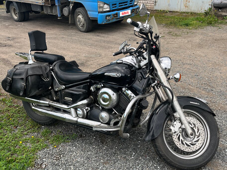 2001 Yamaha XVS400 Drag Star, чёрный, 380000 рублей, вид 3