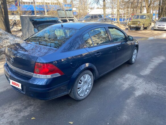 2012 Opel Astra H Рестайлинг, синий, 540000 рублей - вид 4