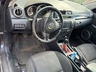 2007 Mazda 3 I (BK) Рестайлинг, чёрный, 195000 рублей, вид 5