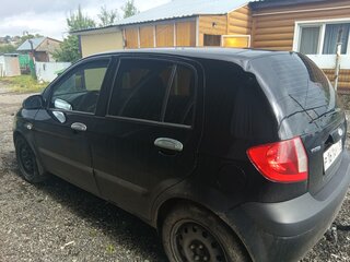 2007 Hyundai Getz I Рестайлинг, чёрный, 560000 рублей, вид 4