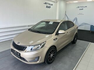 2014 Kia Rio III, бежевый, 885000 рублей, вид 2