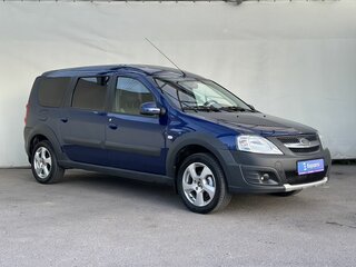2018 Lada (ВАЗ) Largus Cross I, синий, 780000 рублей, вид 2