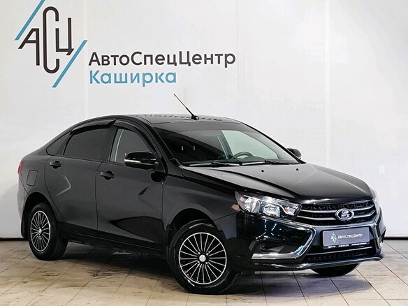 2020 Lada (ВАЗ) Vesta I, чёрный - вид 3
