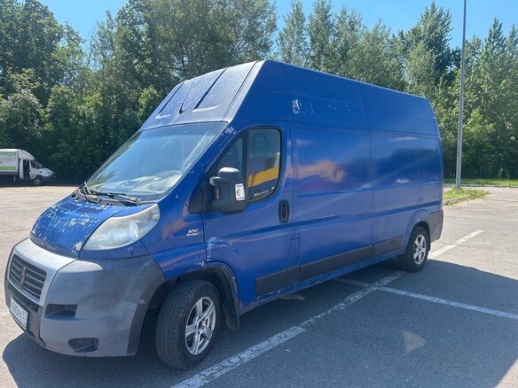 2012 Fiat Professional Ducato, синий, 1300000 рублей