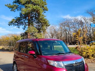 2017 Toyota Roomy I, пурпурный, 1200000 рублей, вид 3