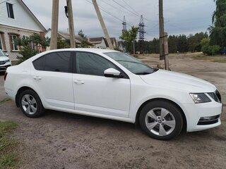 2017 Skoda Octavia III (A7) Рестайлинг, белый, 1450000 рублей, вид 4
