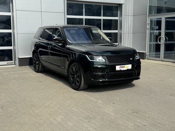 2017 Land Rover Range Rover IV Рестайлинг, зелёный