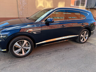 2021 Genesis GV80 I, синий, 5300000 рублей, вид 4