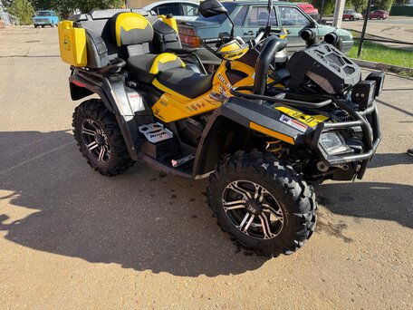 2011 BRP Can-Am Outlander 800, жёлтый, 850000 рублей, вид 3