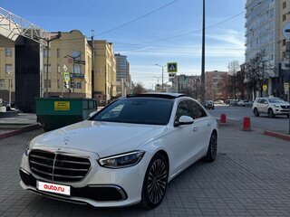 2021 Mercedes-Benz S-Класс 350 d VII (W223), белый, 6500000 рублей, вид 1