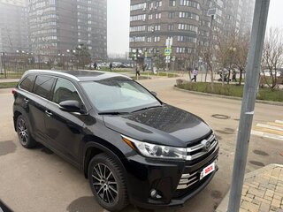 2018 Toyota Highlander III (XU50) Рестайлинг, чёрный, 2800000 рублей, вид 1
