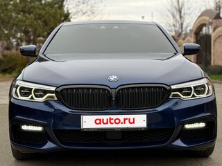2020 BMW 5 серии 520d xDrive VII (G30/G31/G38), синий, 4100000 рублей, вид 5