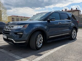2019 Ford Explorer V Рестайлинг 2, синий, 2950000 рублей, вид 1
