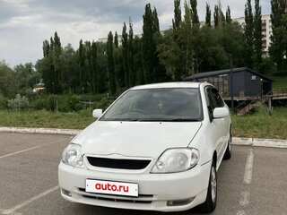 2002 Toyota Corolla IX (E120, E130), белый, 280000 рублей, вид 2