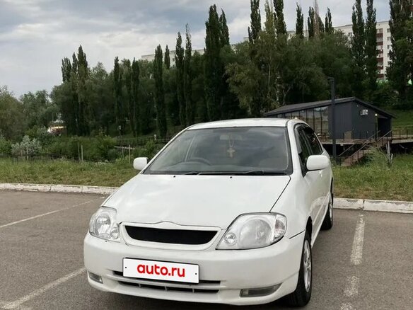 2002 Toyota Corolla IX (E120, E130), белый, 280000 рублей - вид 1