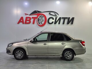 2022 Lada (ВАЗ) Granta I Рестайлинг, серый, 595000 рублей, вид 4