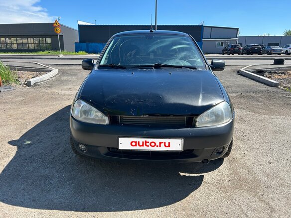 2011 Lada (ВАЗ) Kalina I, чёрный, 160000 рублей - вид 2