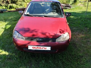 2007 Lada (ВАЗ) Kalina I, красный, 170000 рублей, вид 3