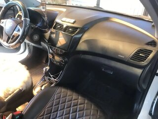 2012 Hyundai Solaris I, белый, 835000 рублей, вид 3