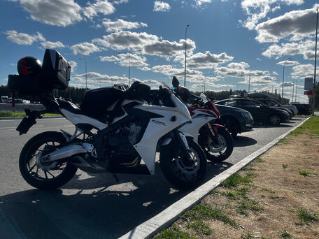 2016 Honda CBR 650F, белый, 650000 рублей, вид 3