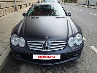 2003 Mercedes-Benz SL-Класс AMG 55 AMG II (R230), чёрный, 3970000 рублей, вид 2