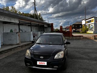 2009 Kia Rio II, чёрный, 400000 рублей, вид 1