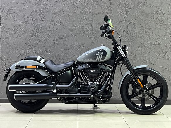 2024 Harley-Davidson Street Bob, серый - вид 8