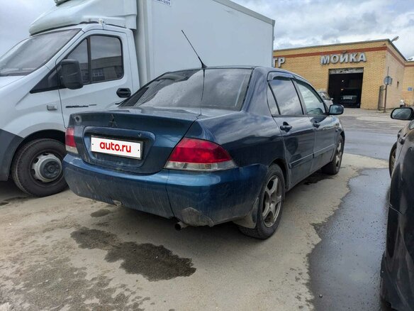 2005 Mitsubishi Lancer IX, синий, 210000 рублей - вид 4