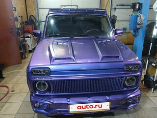 2000 Lada (ВАЗ) 2121 (4x4) I Рестайлинг, фиолетовый, 400000 рублей, вид 1