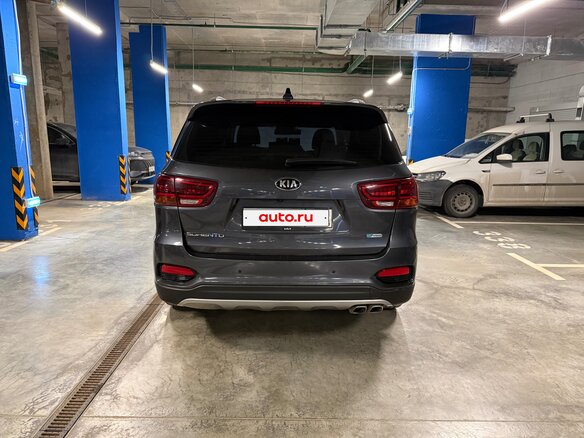 2019 Kia Sorento 8-speed III Prime Рестайлинг, серый, 2350000 рублей - вид 5