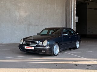 2001 Mercedes-Benz E-Класс 240 II (W210, S210) Рестайлинг, синий, 850000 рублей, вид 1