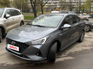 2020 Hyundai Solaris II Рестайлинг, серый, 1400000 рублей, вид 2