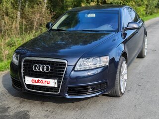 2009 Audi A6 III (C6) Рестайлинг, синий, 995000 рублей, вид 3